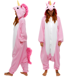 Combinaison Pyjama Licorne Rose